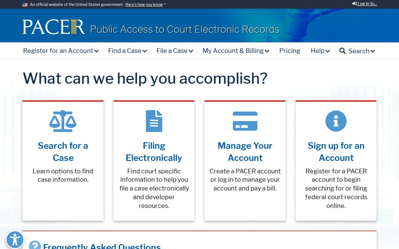 Socorro County criminal records federal PACER search