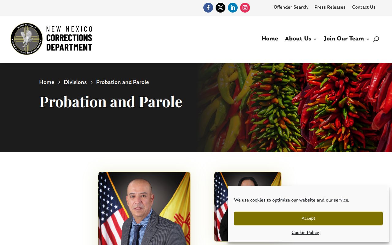 Socorro County criminal records New Mexico probation and parole